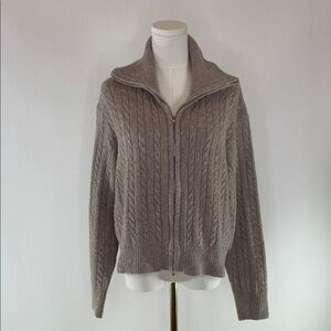 Louna Zip Up Sweater, M